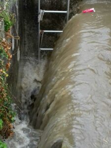 Rejets par temps de pluie d'un déversoir d'orage instrumenté pour l'autosurveillance par 3D EAU