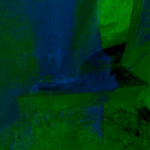 Relevé du scan 3D du DO Abreuvoir à Montereau le jour de la visite préalable afin de prendre les cotes nécessaires à la fabrication sur mesure de la vanne