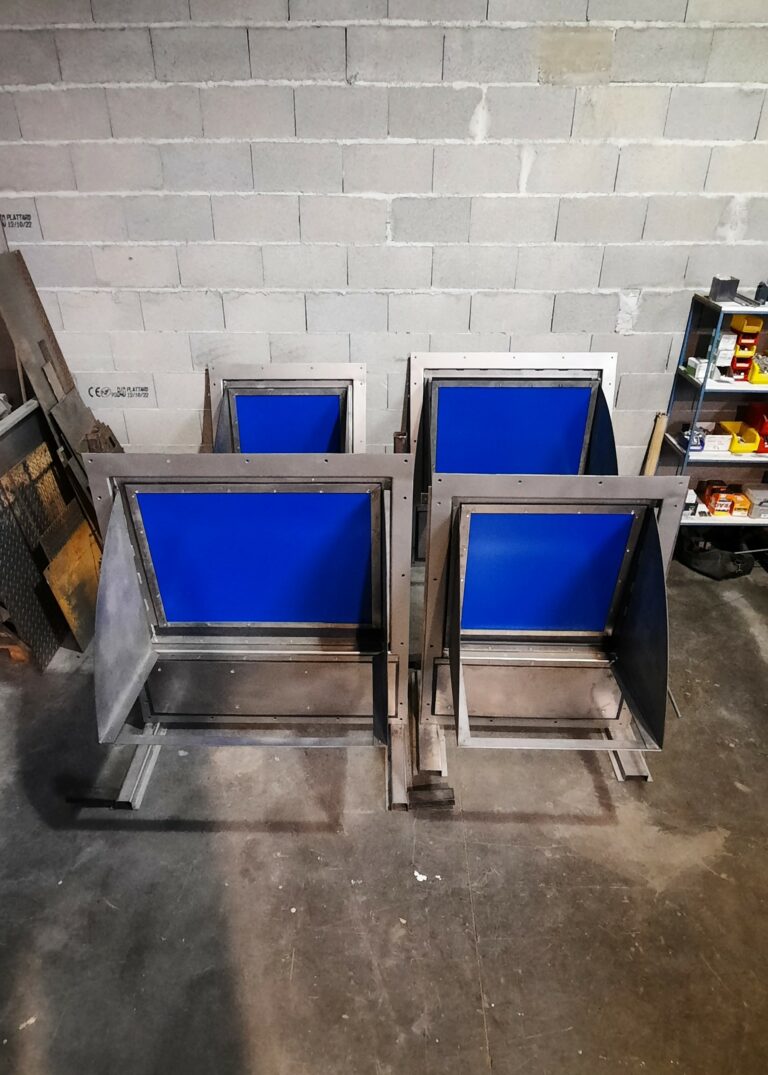 Fabrication sur-mesure de 4 vannes hydrodynamiques Déomatic par 3D EAU